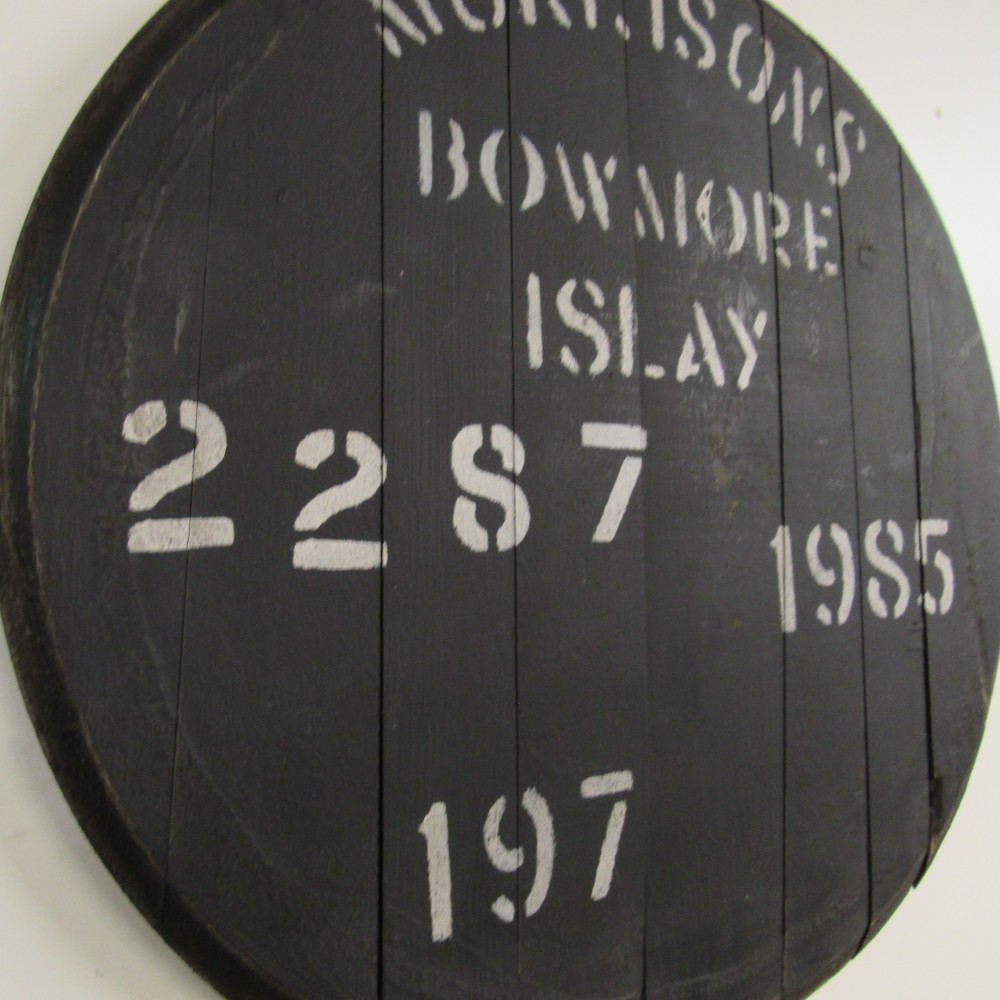 Bowmore Fassdeckel