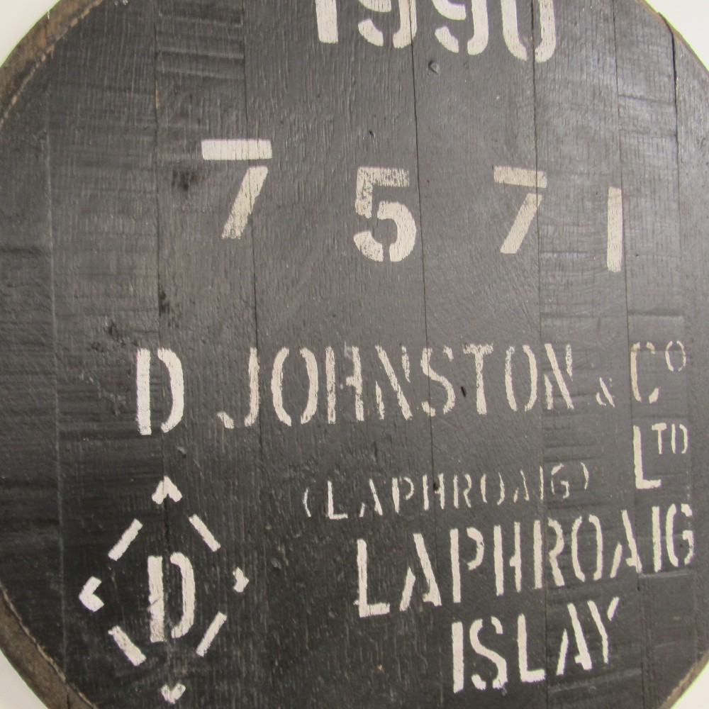 Laphroaig Fassdeckel
