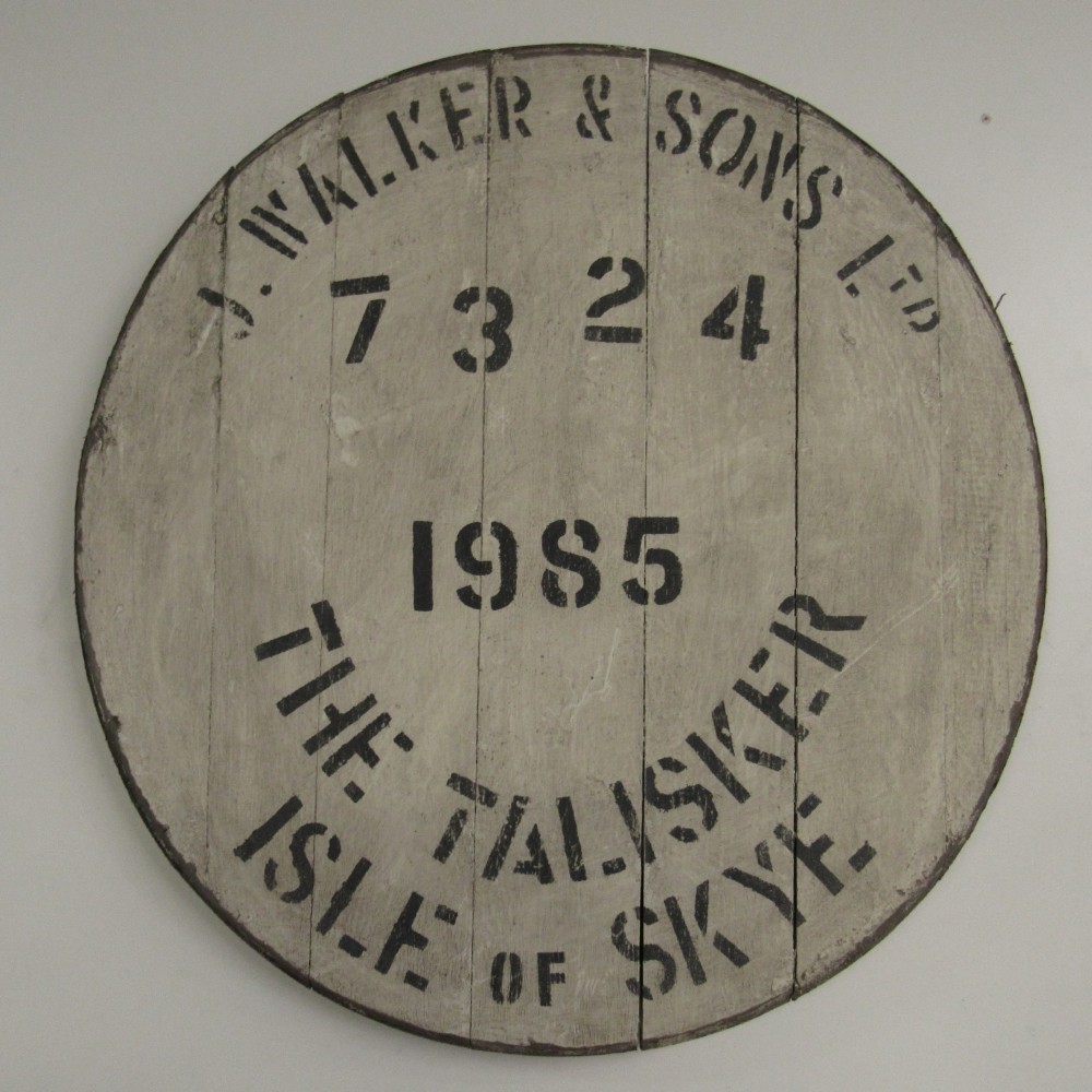 Talisker Fassdeckel