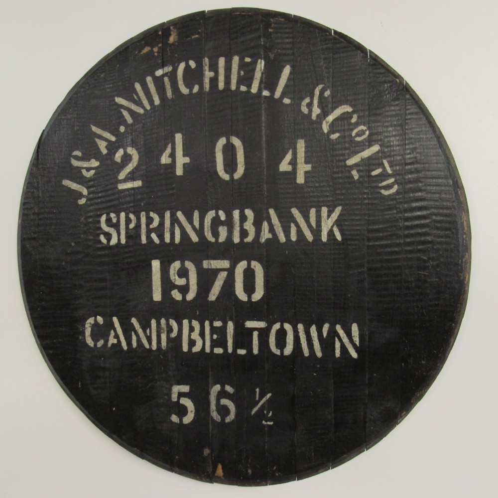 Springbank Fassdeckel