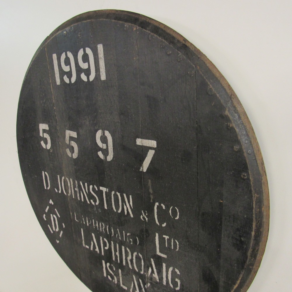 Laphroaig Fassdeckel