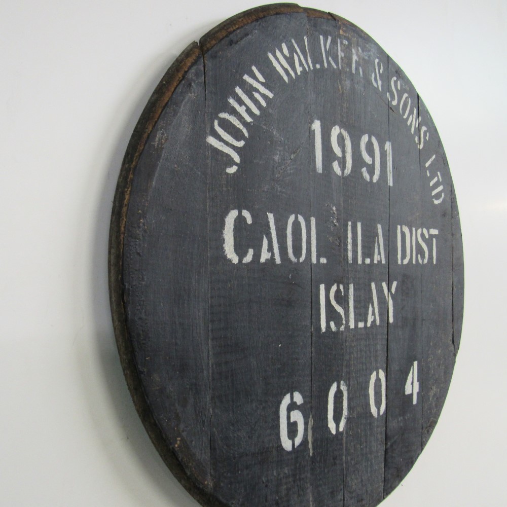 Caol Ila Fassdeckel