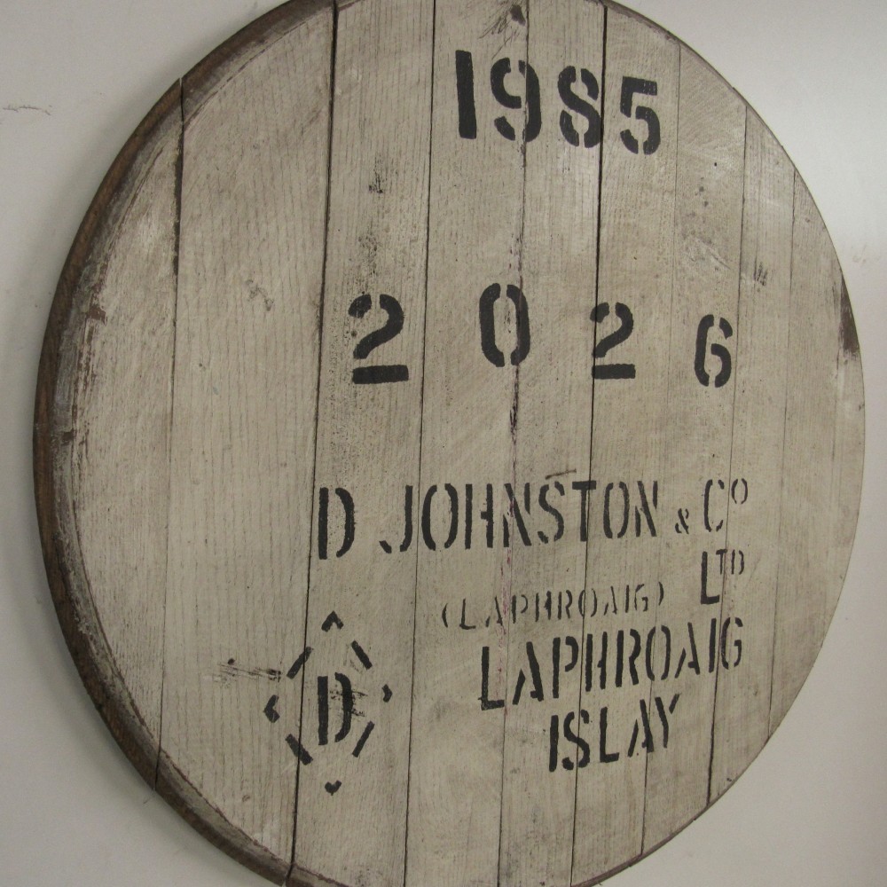 Laphroaig Fassdeckel