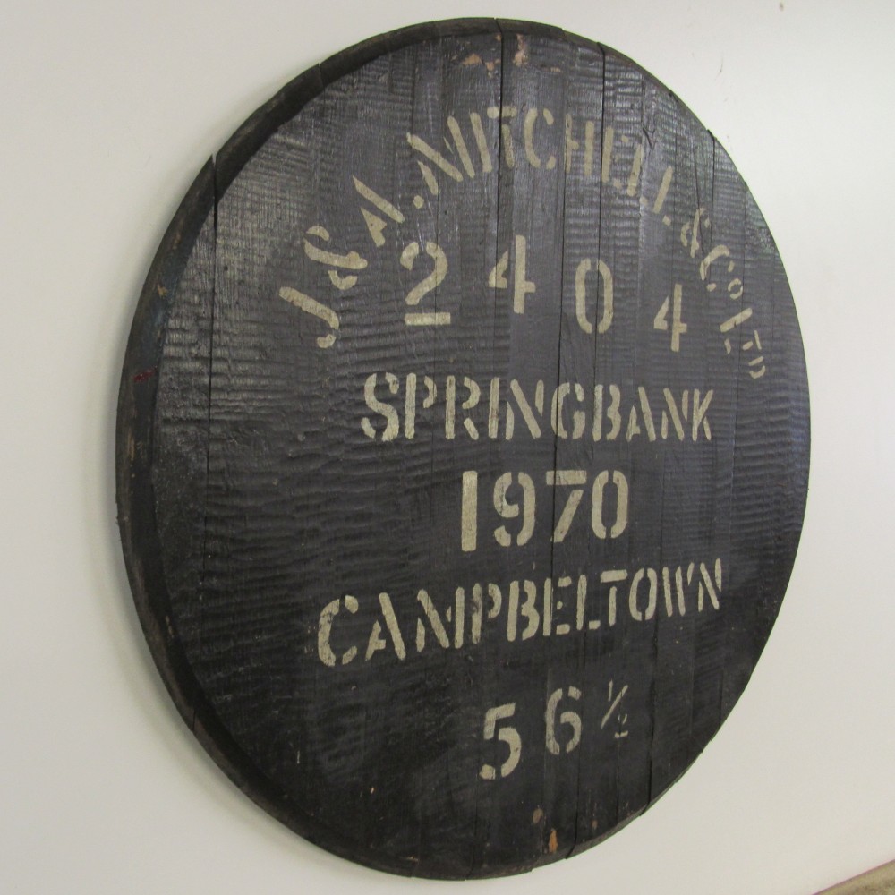 Springbank Fassdeckel