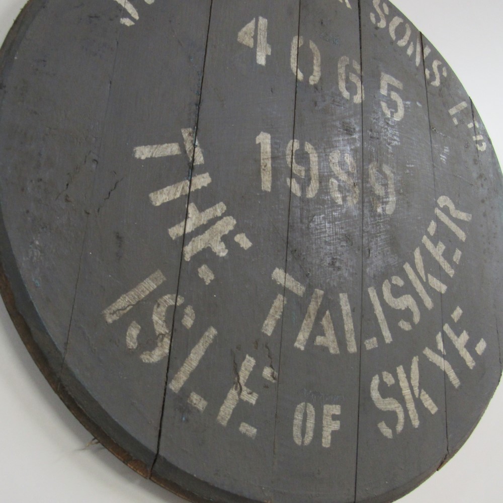Talisker Fassdeckel
