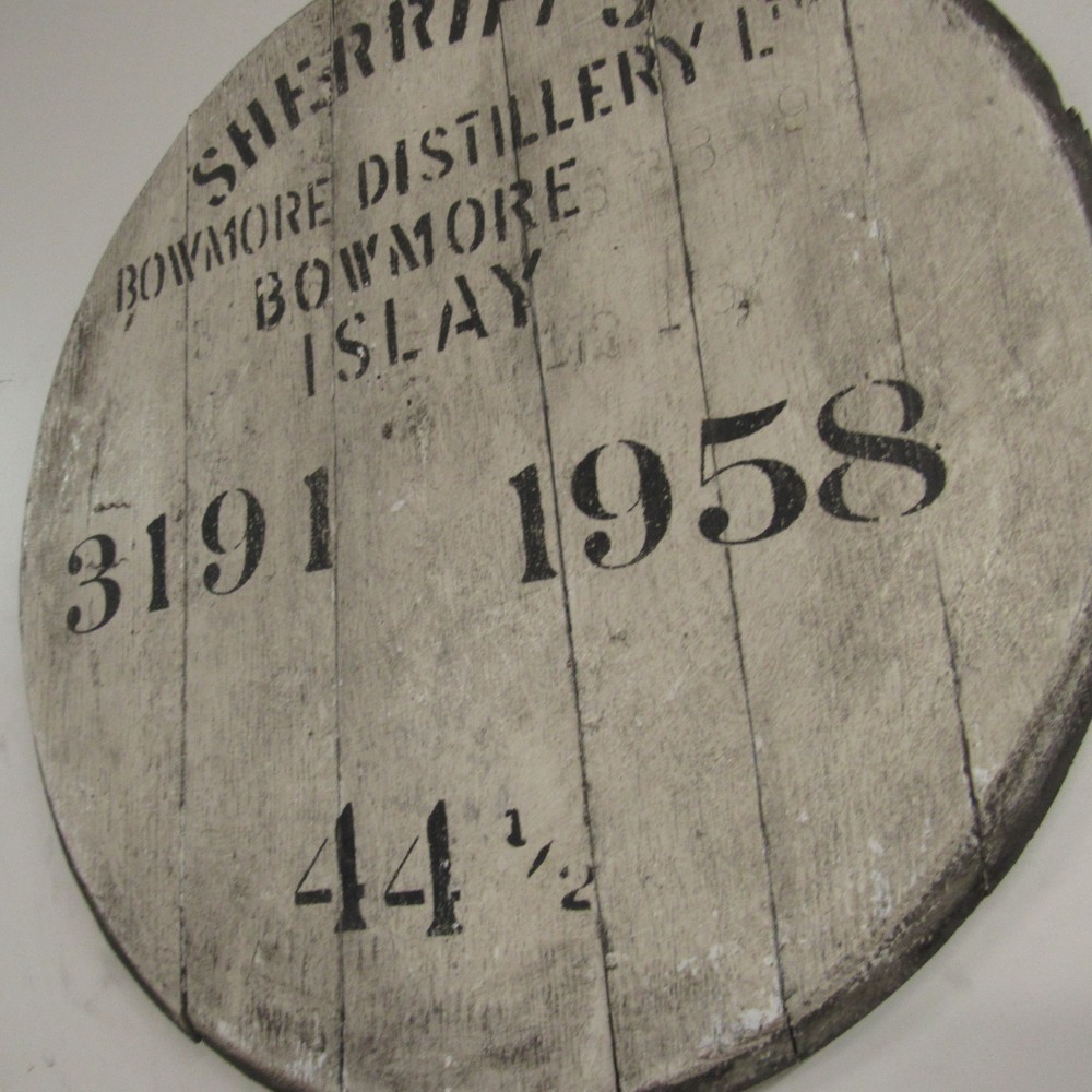 Bowmore Fassdeckel