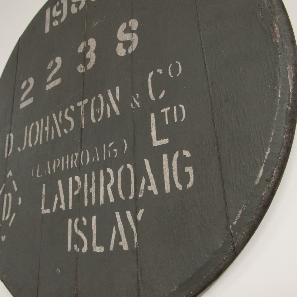 Laphroaig Fassdeckel