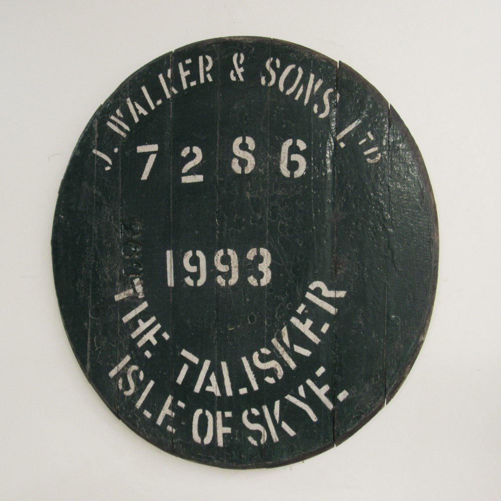 Talisker Fassdeckel