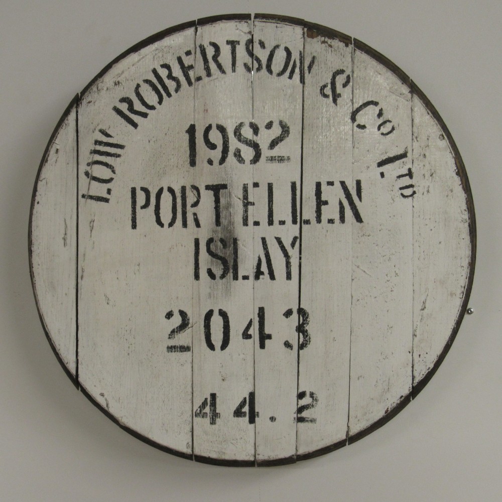 Port Ellen Fassdeckel