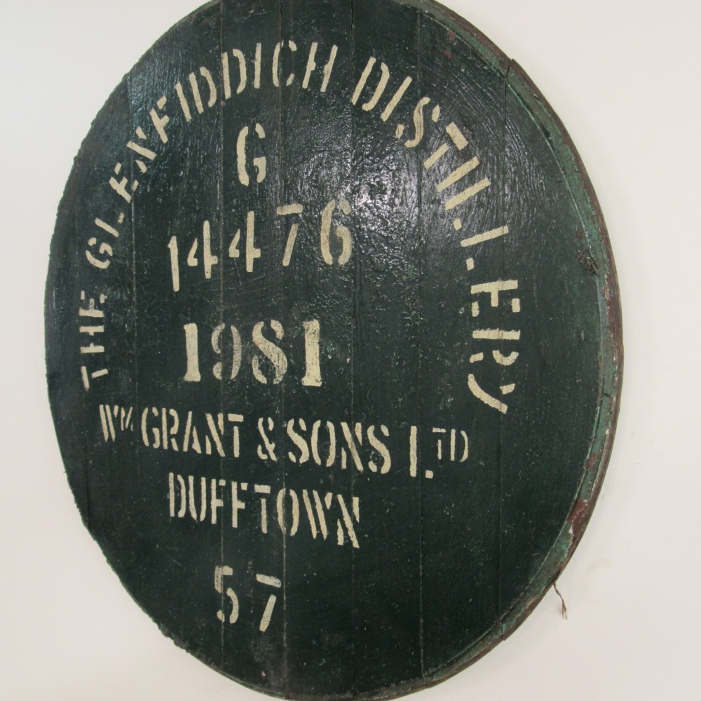 Glenfiddich Fassdeckel