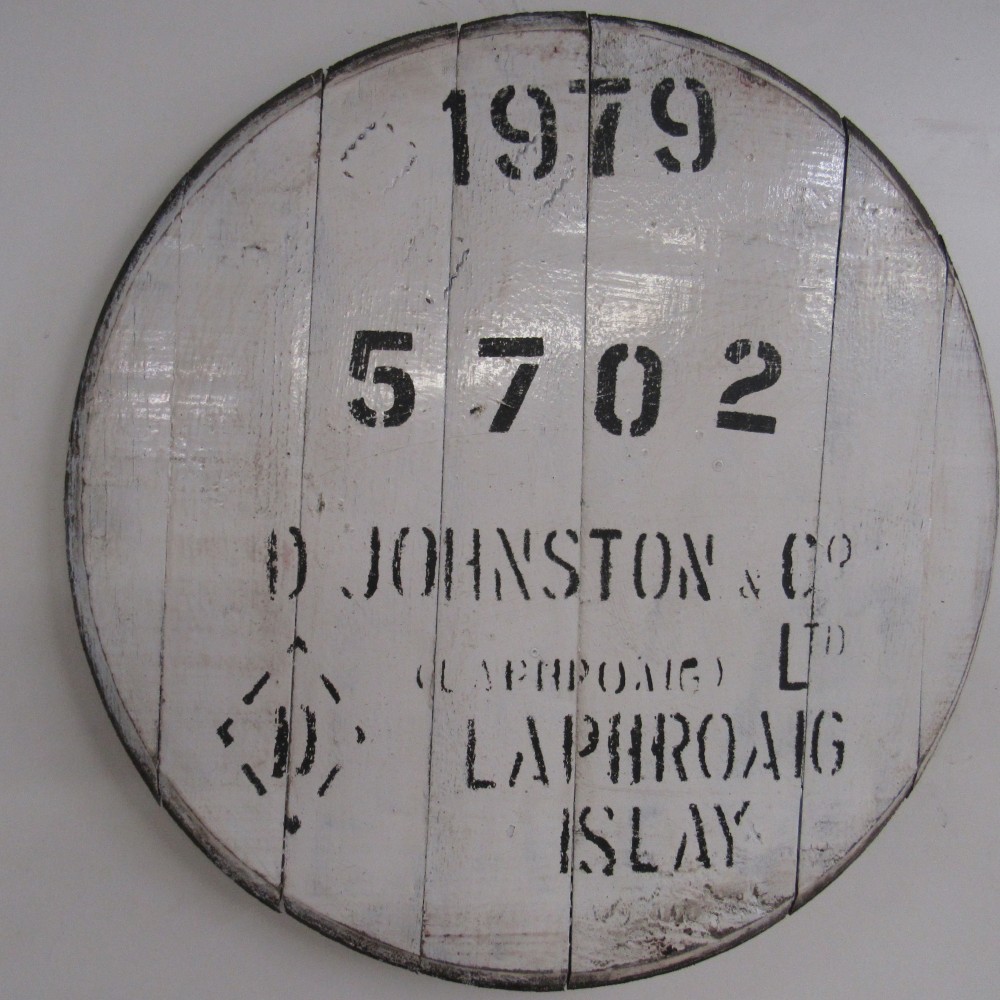 Laphroaig Fassdeckel