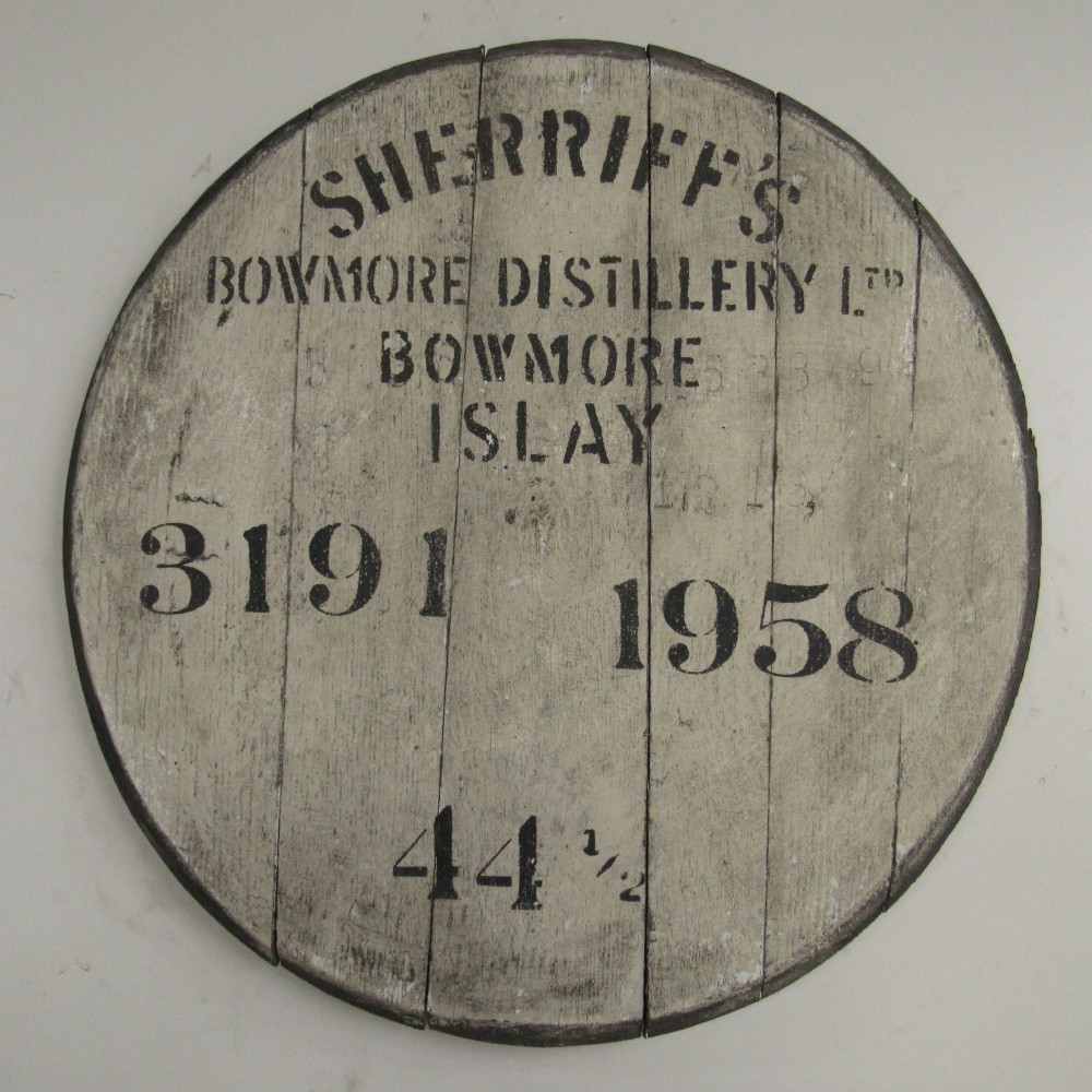 Bowmore Fassdeckel