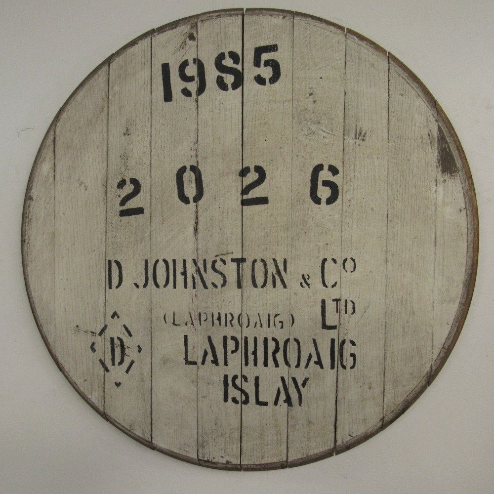 Laphroaig Fassdeckel