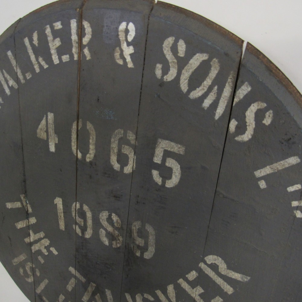 Talisker Fassdeckel