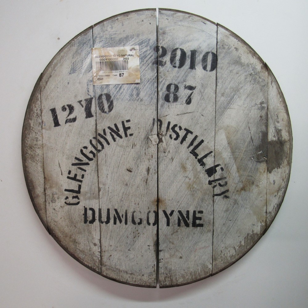 Glengoyne Fassdeckel