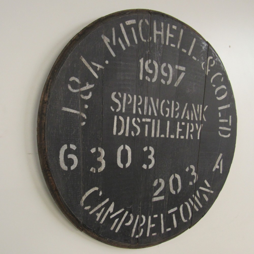 Springbank Fassdeckel