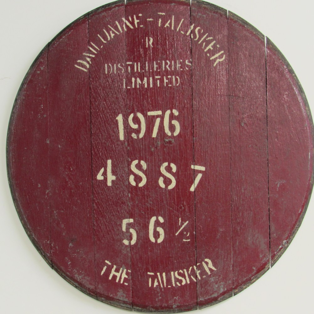 Talisker Fassdeckel