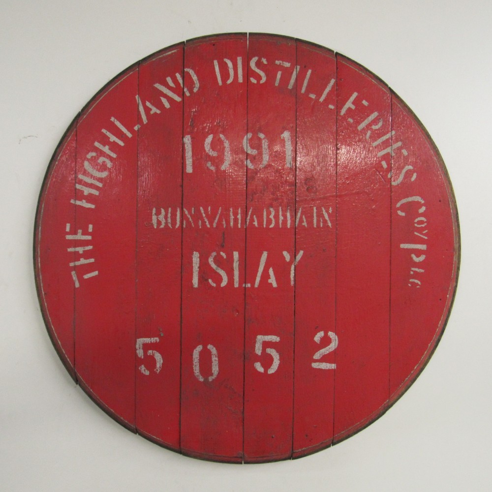 Bunnahabhain Fassdeckel