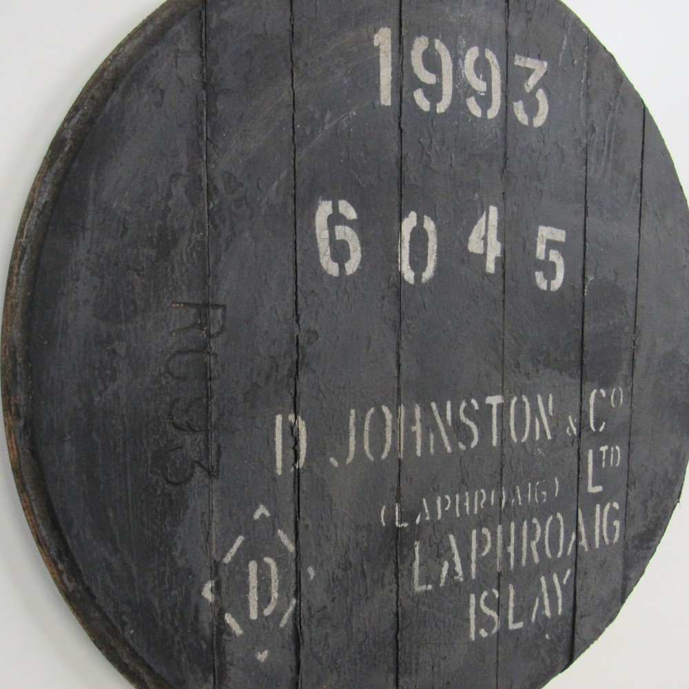 Laphroaig Fassdeckel