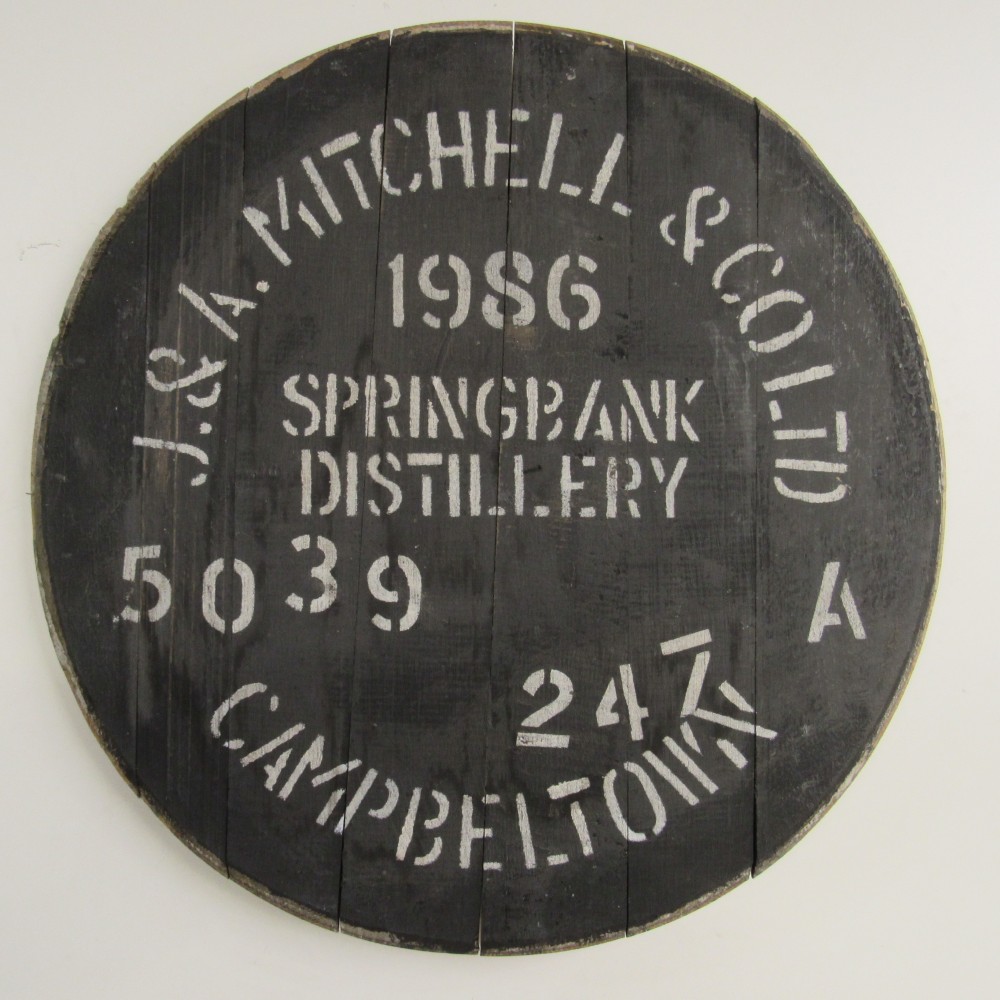 Springbank Fassdeckel