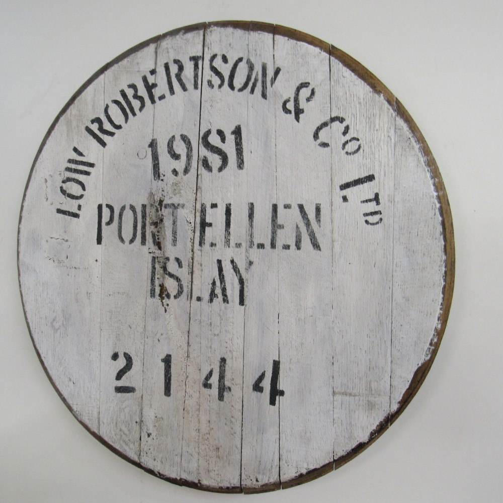 Port Ellen Fassdeckel