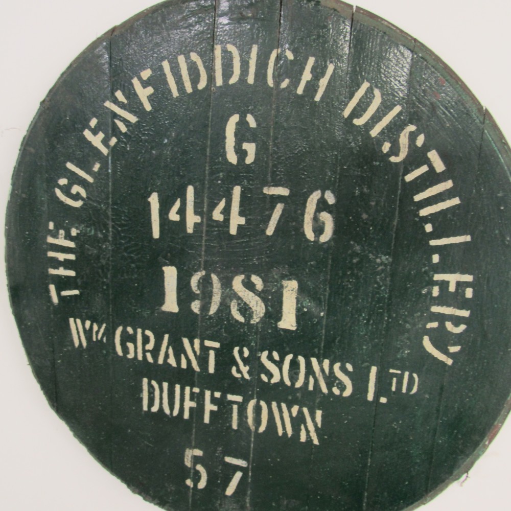 Glenfiddich Fassdeckel