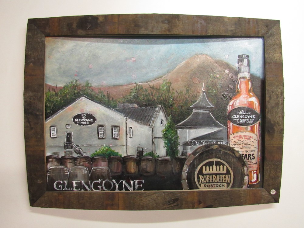 Whisky Bilderrahmen