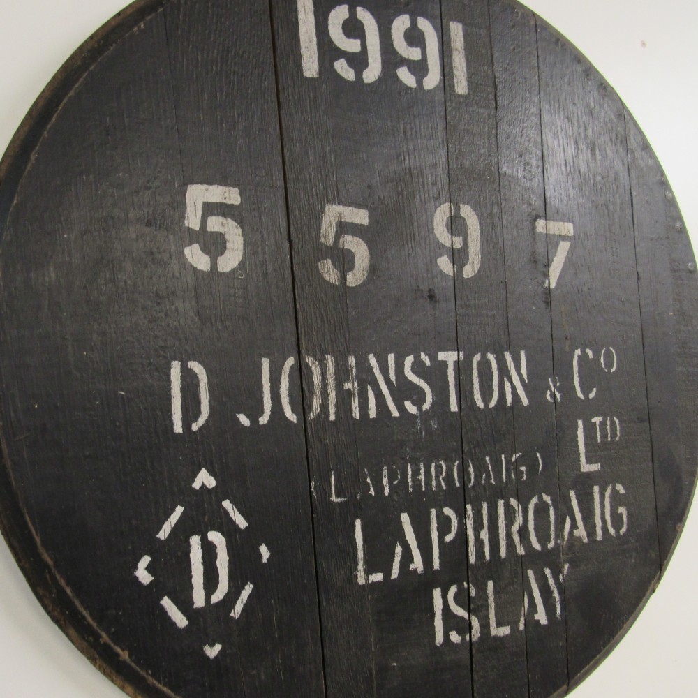 Laphroaig Fassdeckel