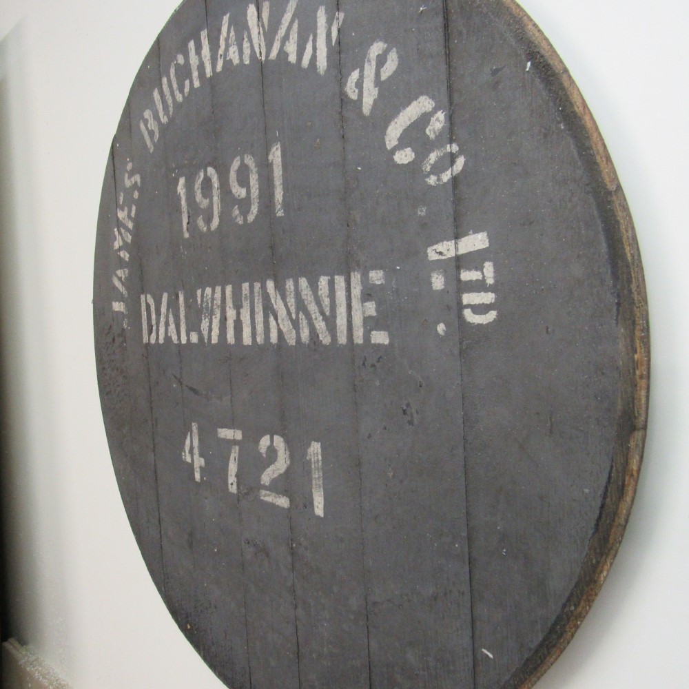 Dalwhinnie Fassdeckel