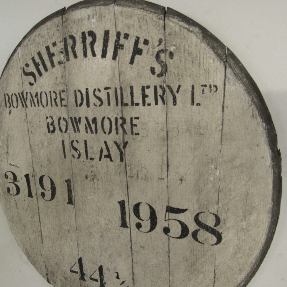 Bowmore Fassdeckel