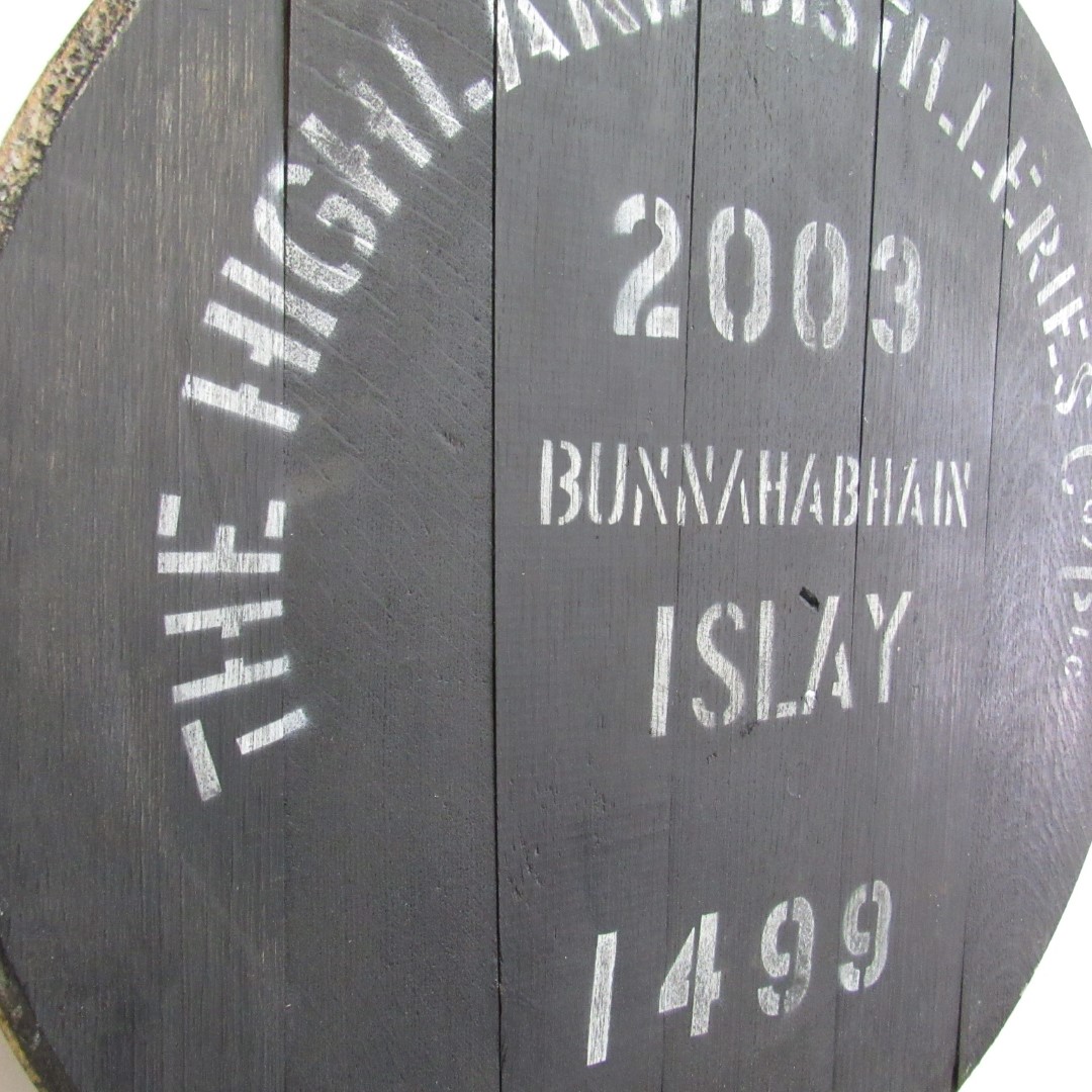 Bunnahabhain Fassdeckel