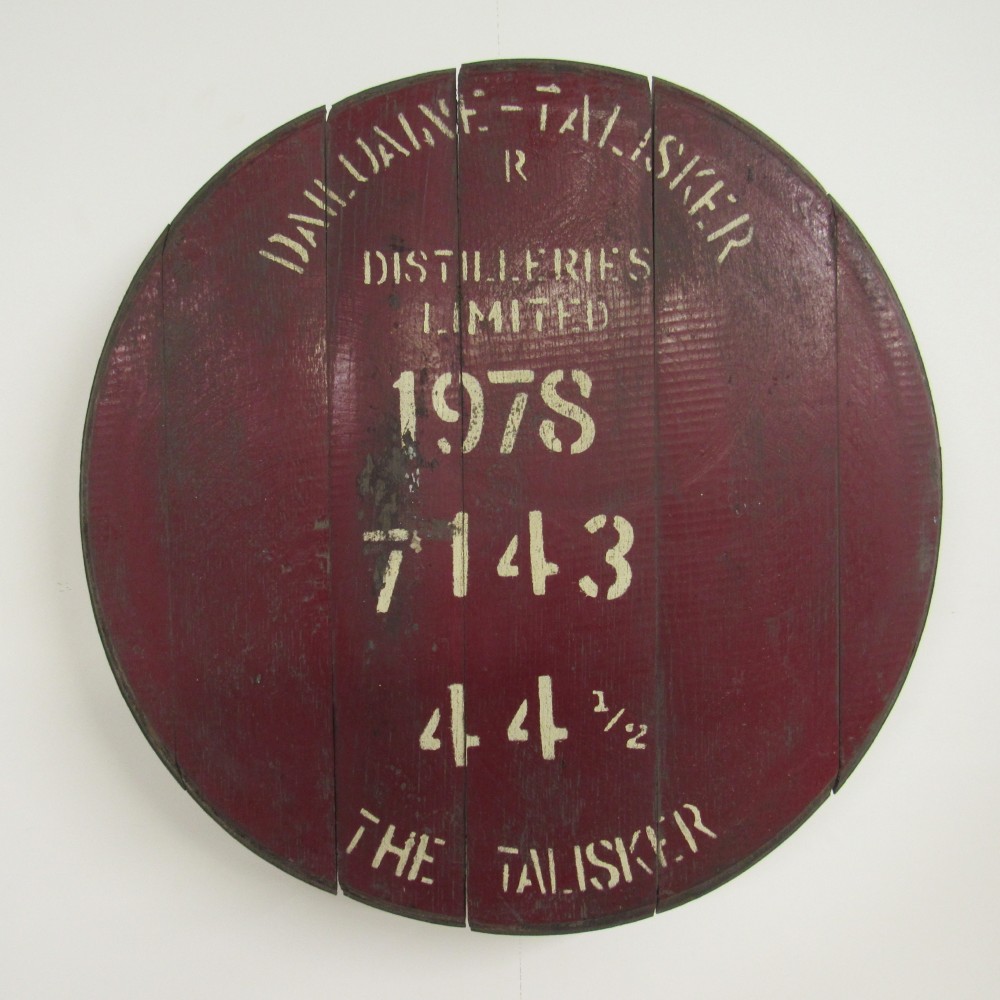 Talisker Fassdeckel