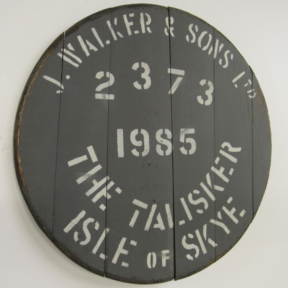 Talisker Fassdeckel
