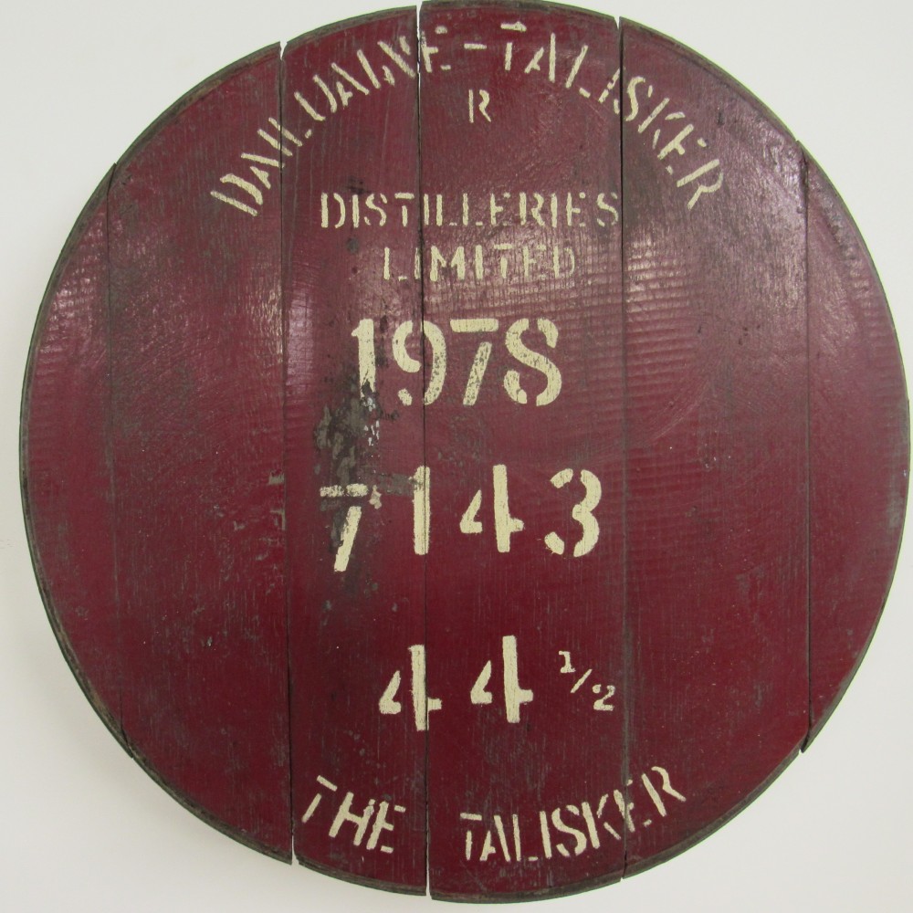 Talisker Fassdeckel