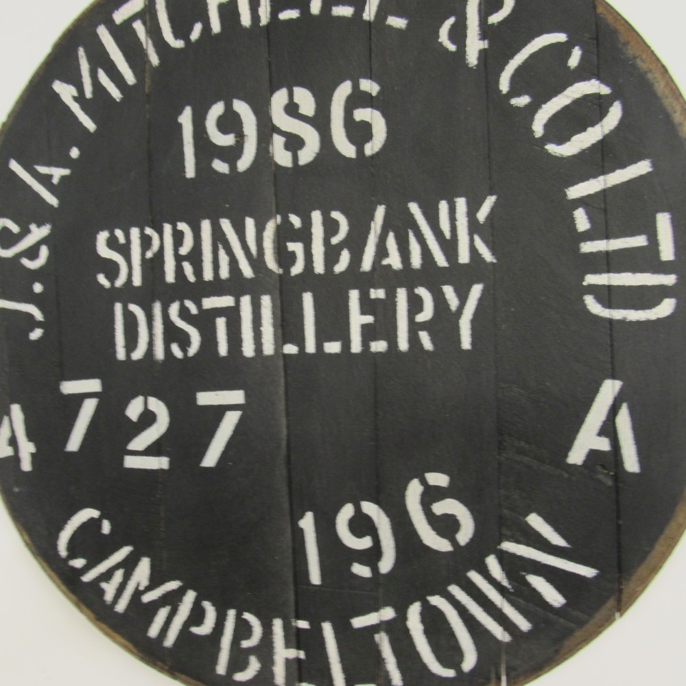 Springbank Fassdeckel