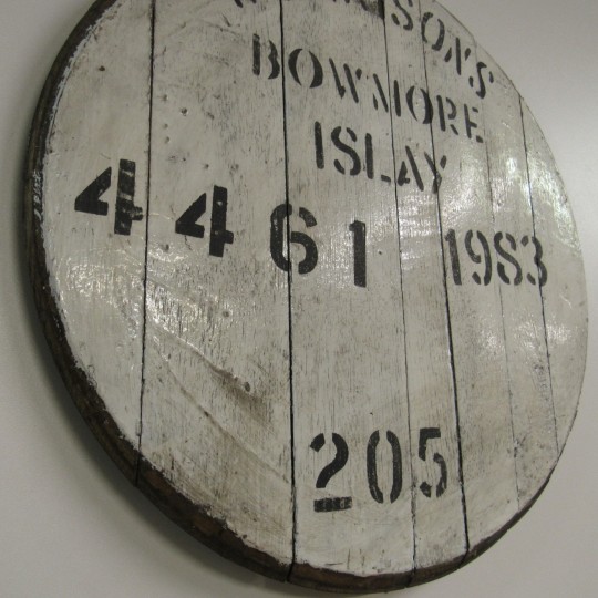 Bowmore Fassdeckel