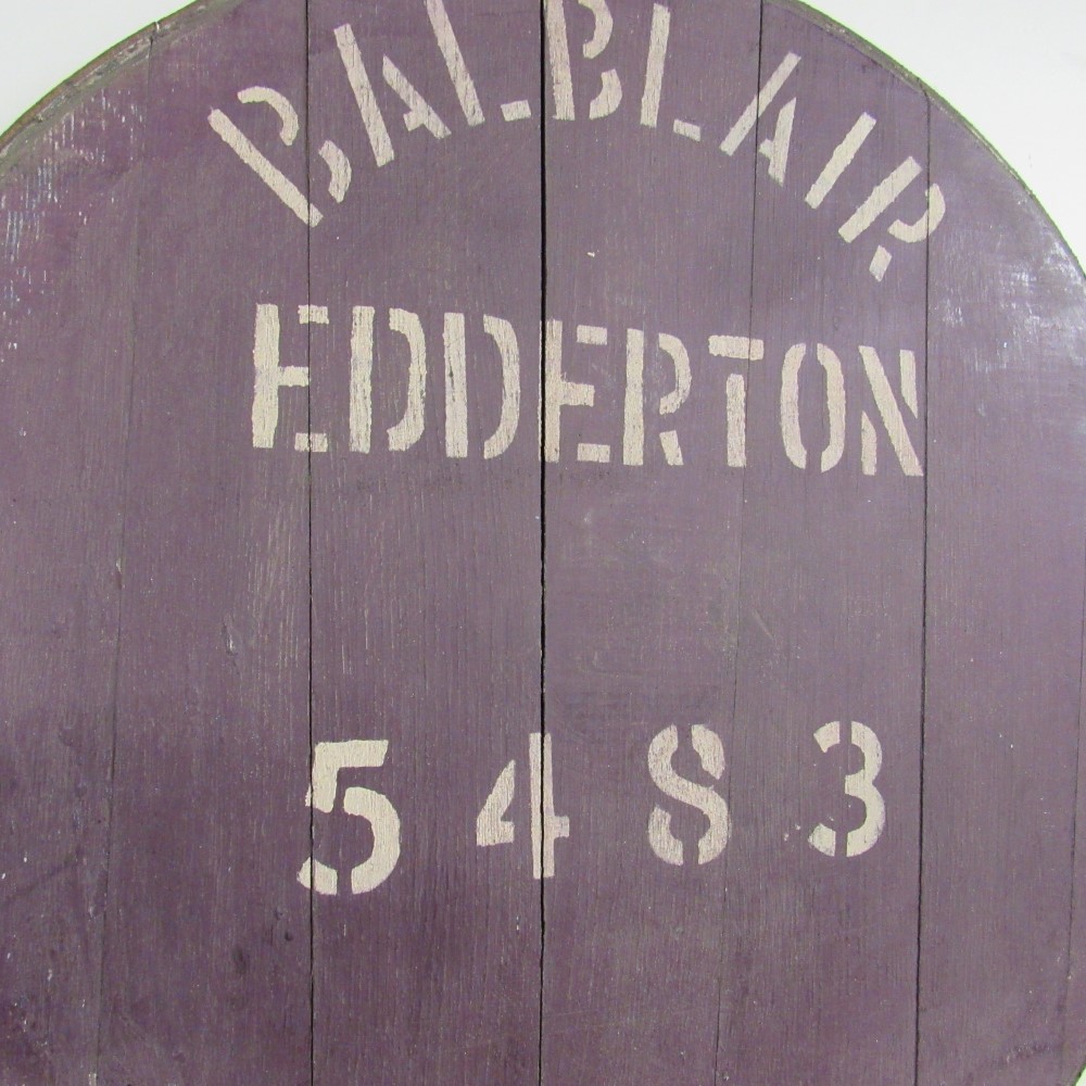Balblair Fassdeckel