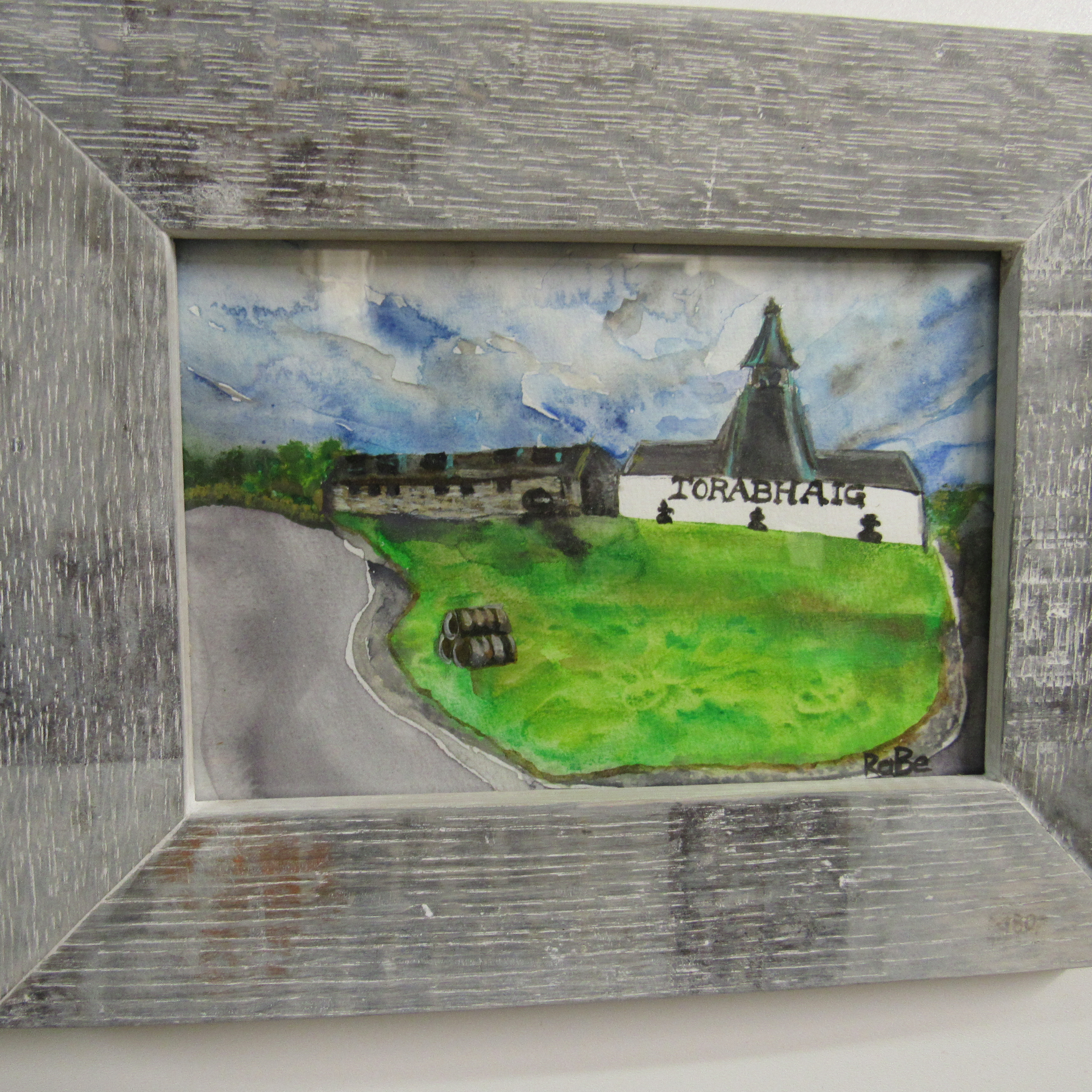 Aquarell "Torabhaig"