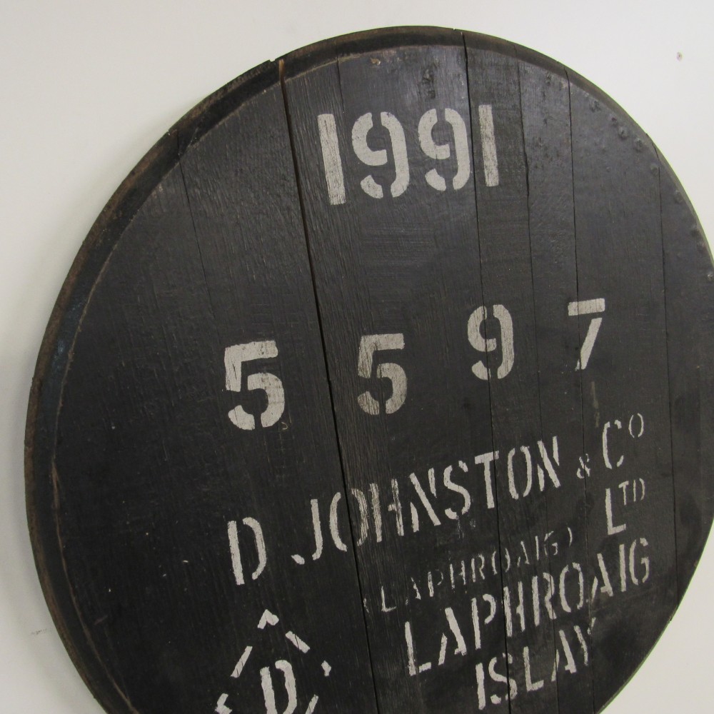 Laphroaig Fassdeckel