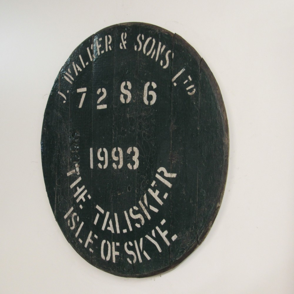 Talisker Fassdeckel