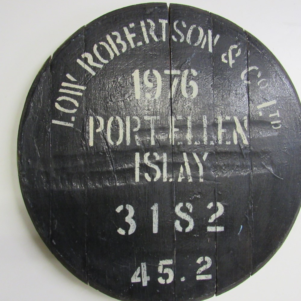 Port Ellen  Fassdeckel