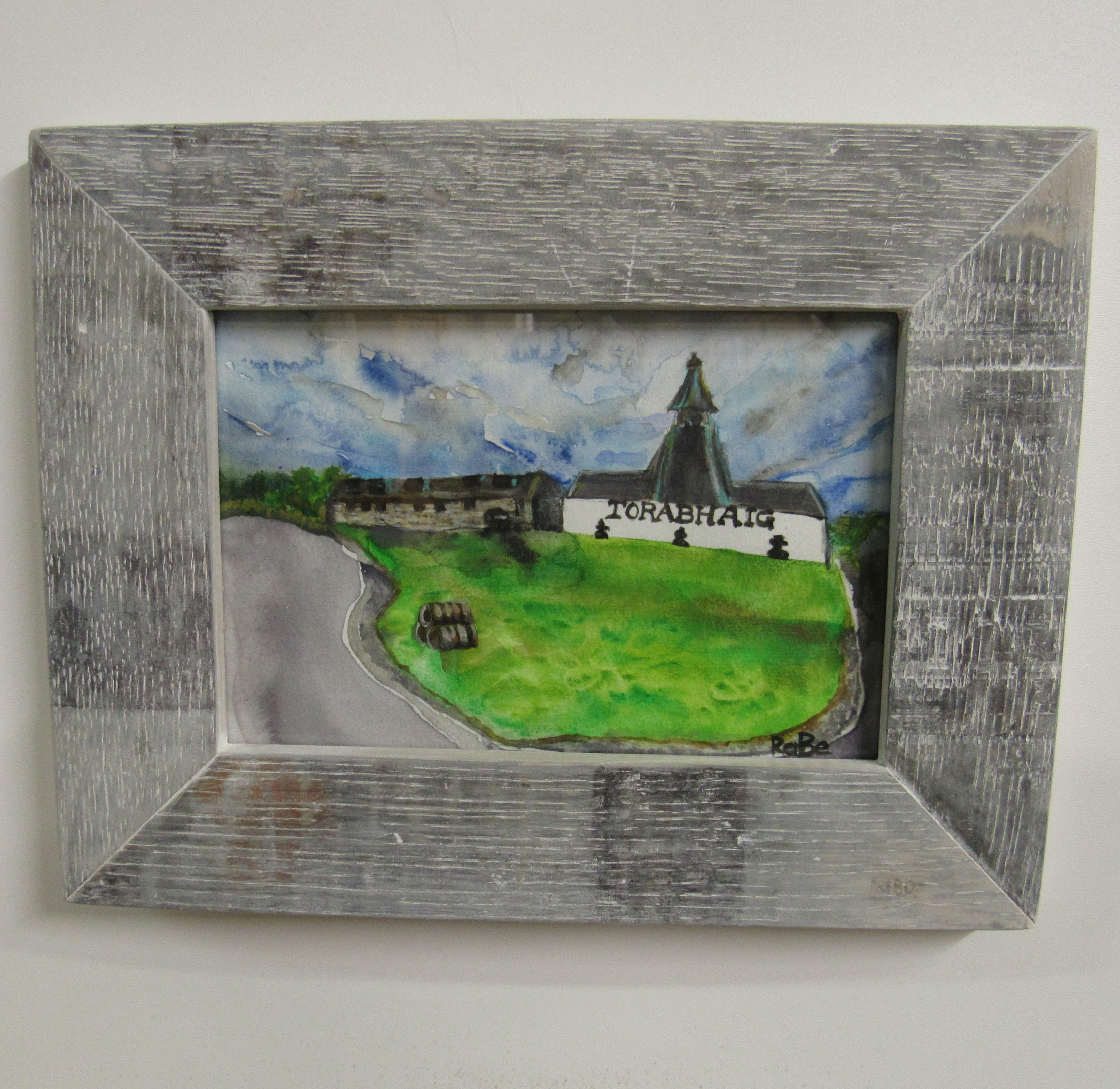 Aquarell "Torabhaig"