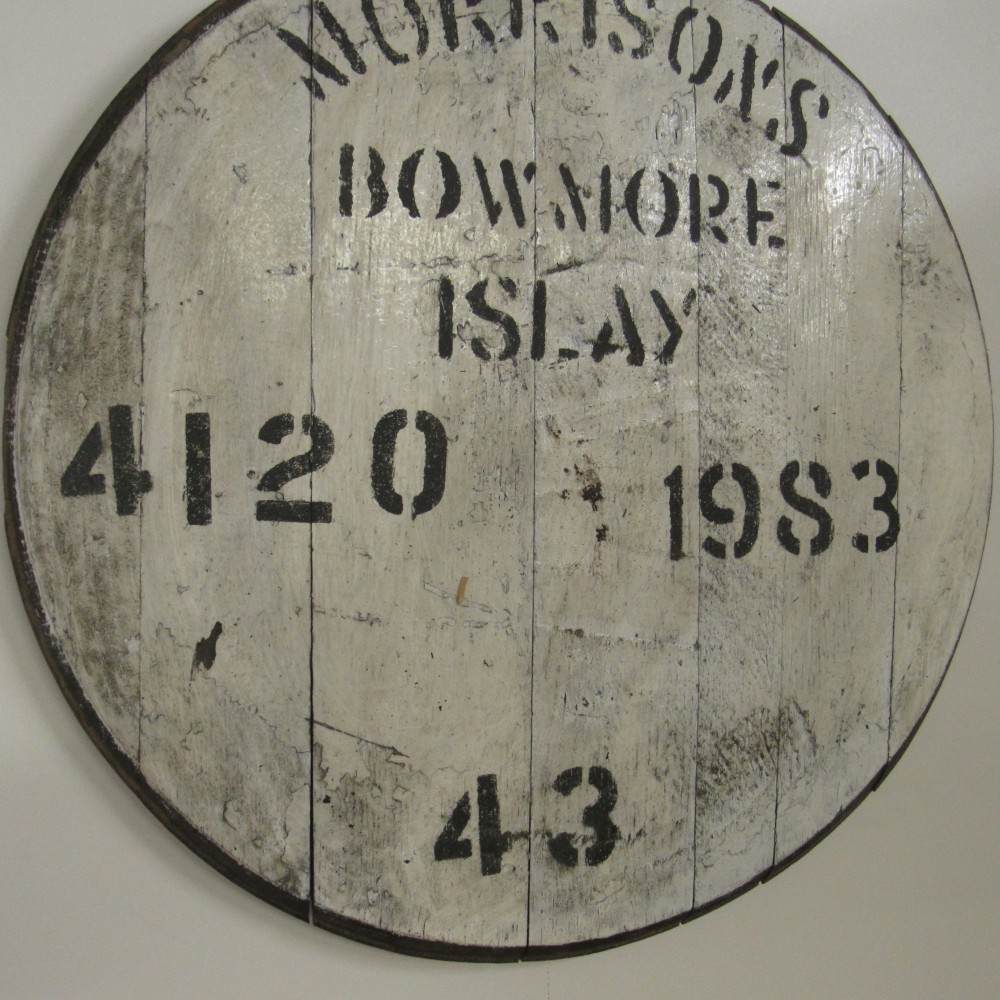 Bowmore Fassdeckel
