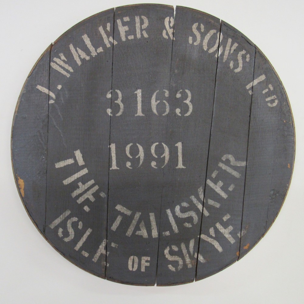 Talisker Fassdeckel