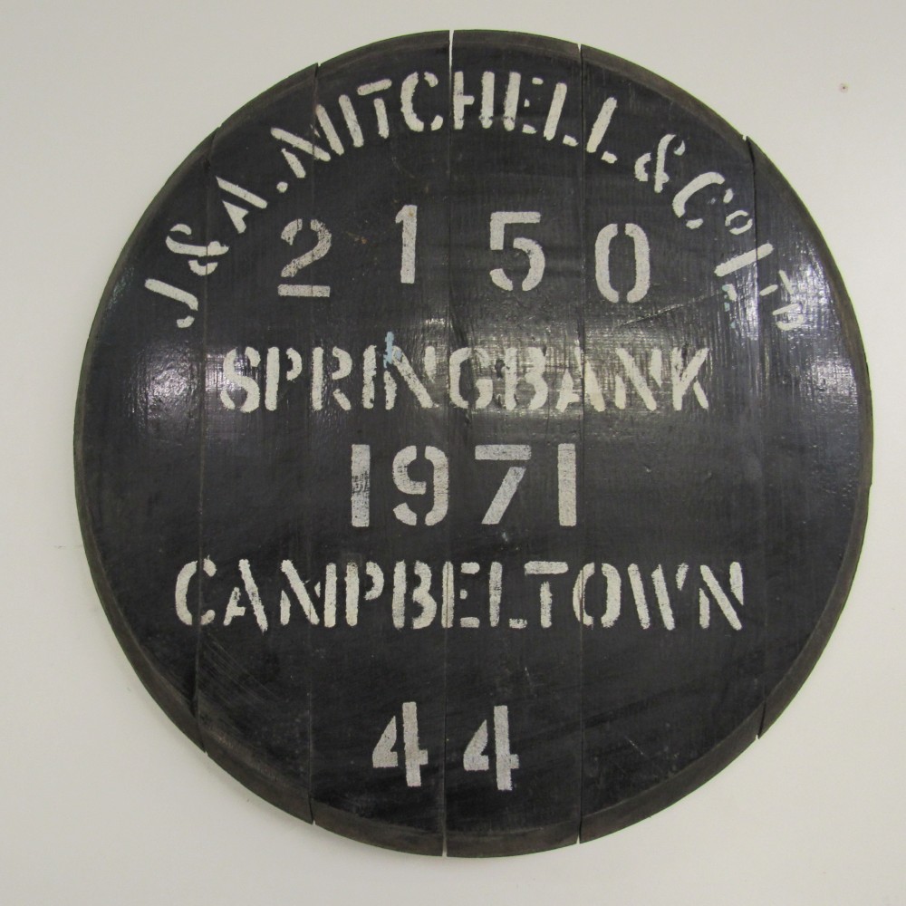 Springbank Fassdeckel