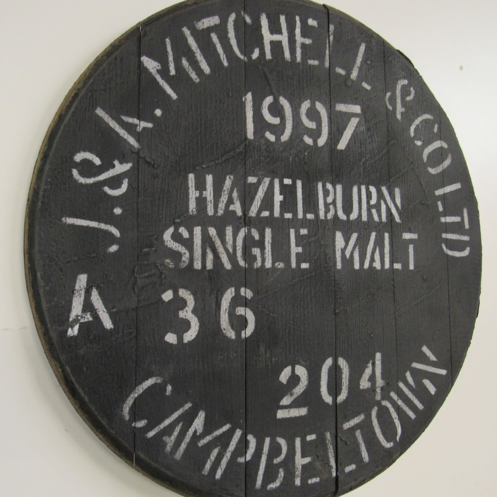 Hazelburn Fassdeckel
