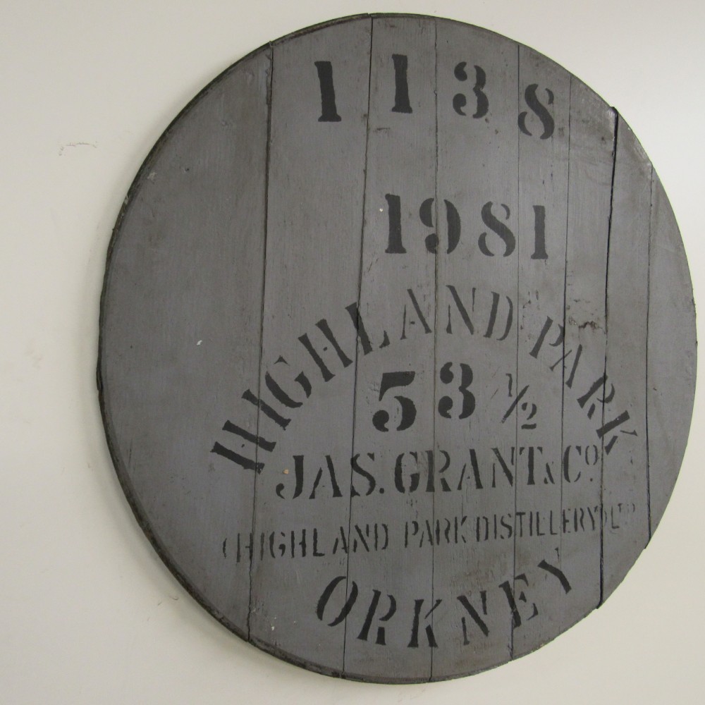 Highland Park Fassdeckel