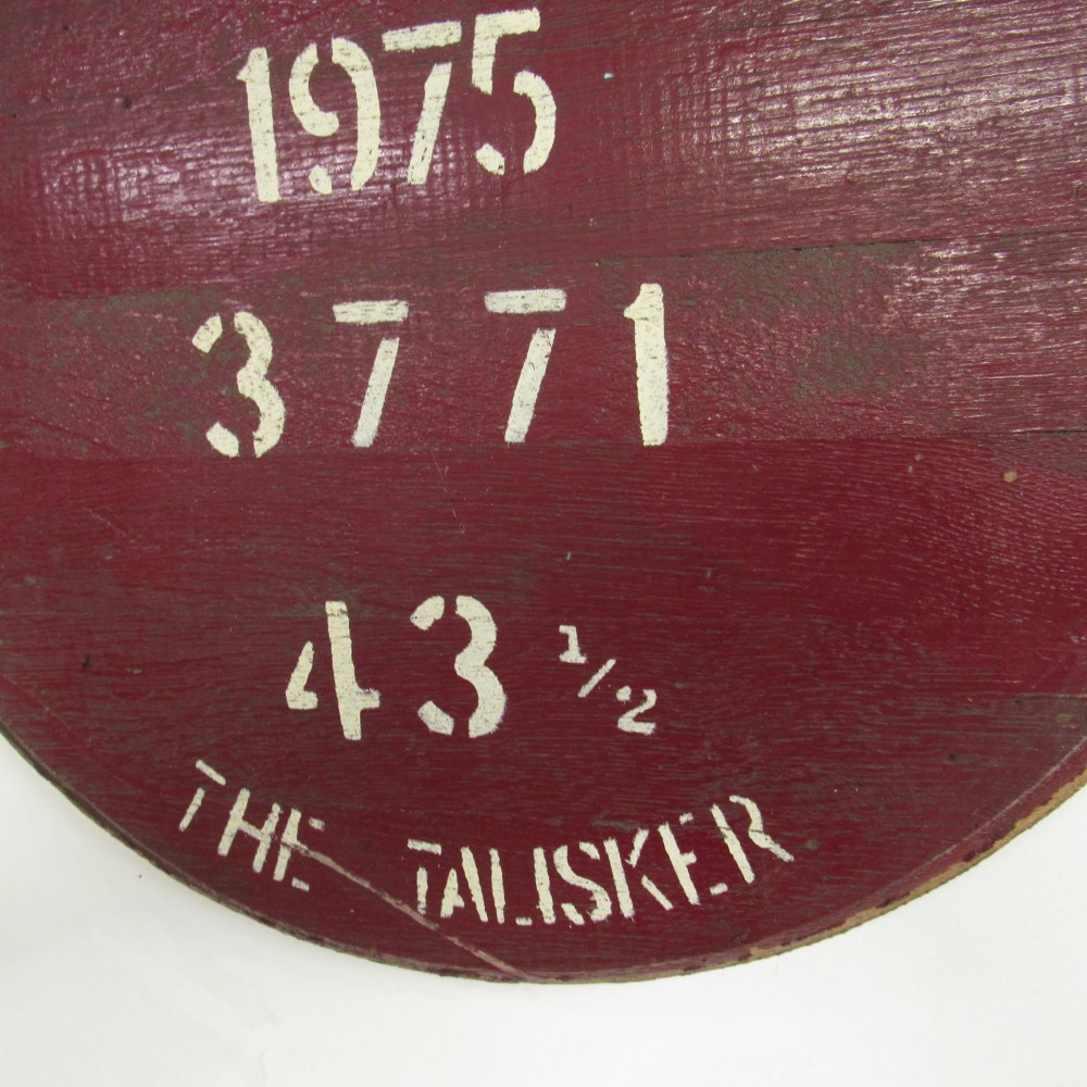 Talisker Fassdeckel