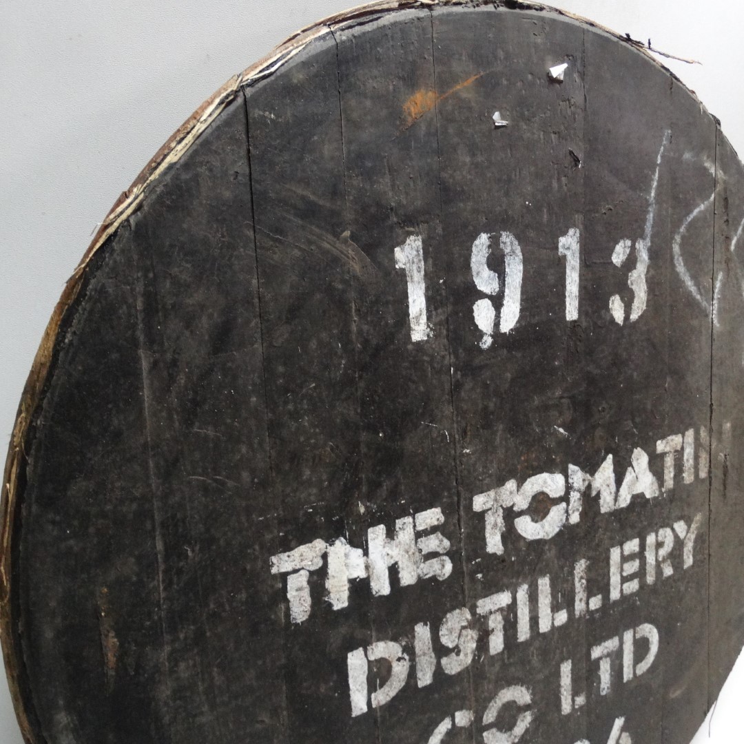 Tomatin Fassdeckel