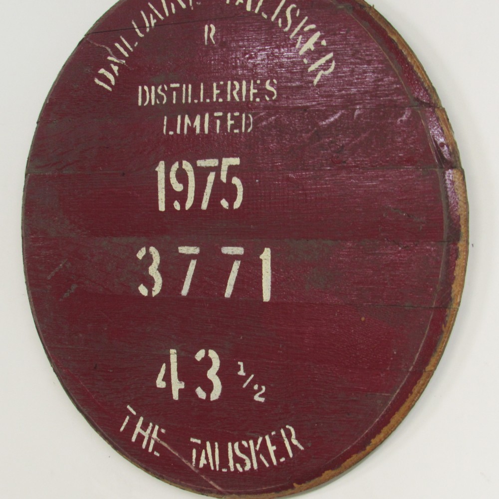 Talisker Fassdeckel